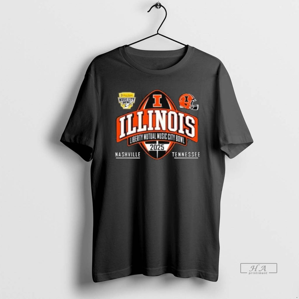 Official Illinois 2025 Liberty Mutual Music City Event Long Sleve T-Shirts, Hoodie, Sweatshirt | PopFlextees.com