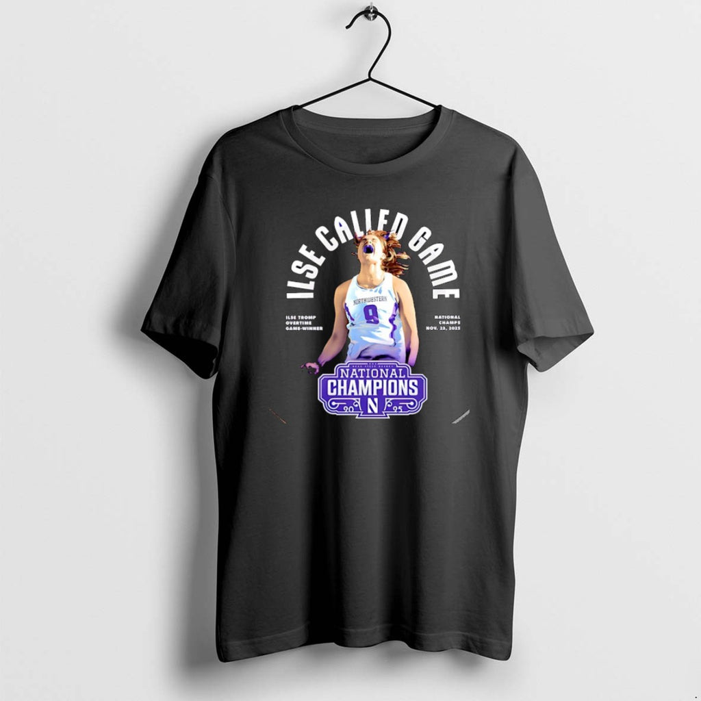 Official Ilse Tromp Northwestern Field Hockey 2025 National Championship Iles Called Game Christmas T-Shirts, Hoodie,...