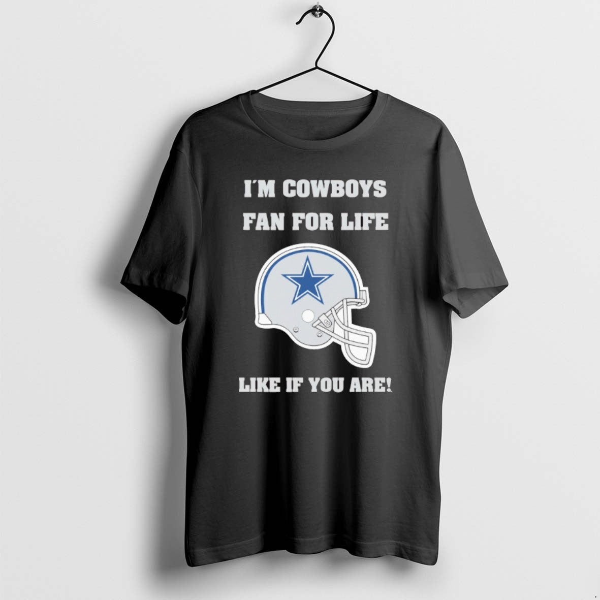 Official Im Cowboys Fan For Life Like If You Are Dallas Cowboys Helmets T-Shirts, Hoodie, Sweatshirt | PopFlextees.com