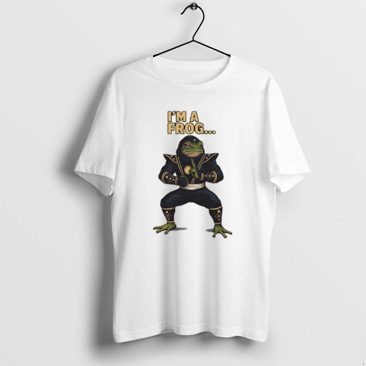 Official Im Frog Japanese Frog Samurai Graphic T-Shirts, Hoodie, Sweatshirt | PopFlextees.com