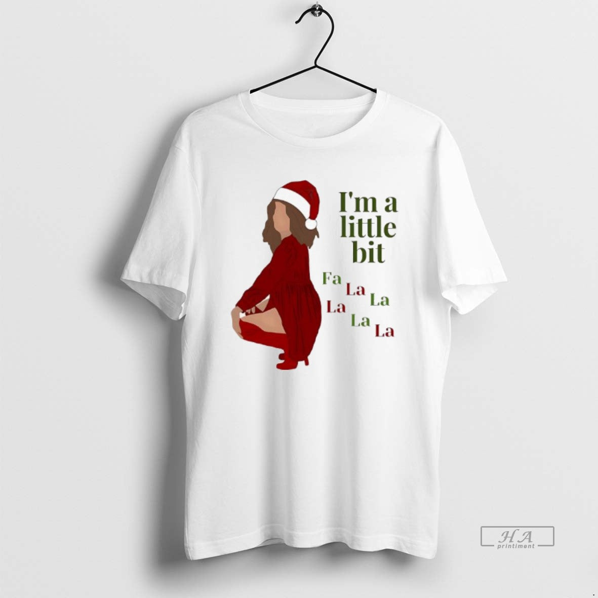 Official Im A Little Bit Christmas Fa La La La La La T-Shirts, Hoodie, Sweatshirt | PopFlextees.com