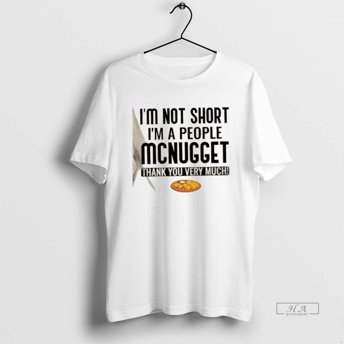 Official Im Not Short Im People Mcnugget Thank You Very Much T-Shirts, Hoodie, Sweatshirt