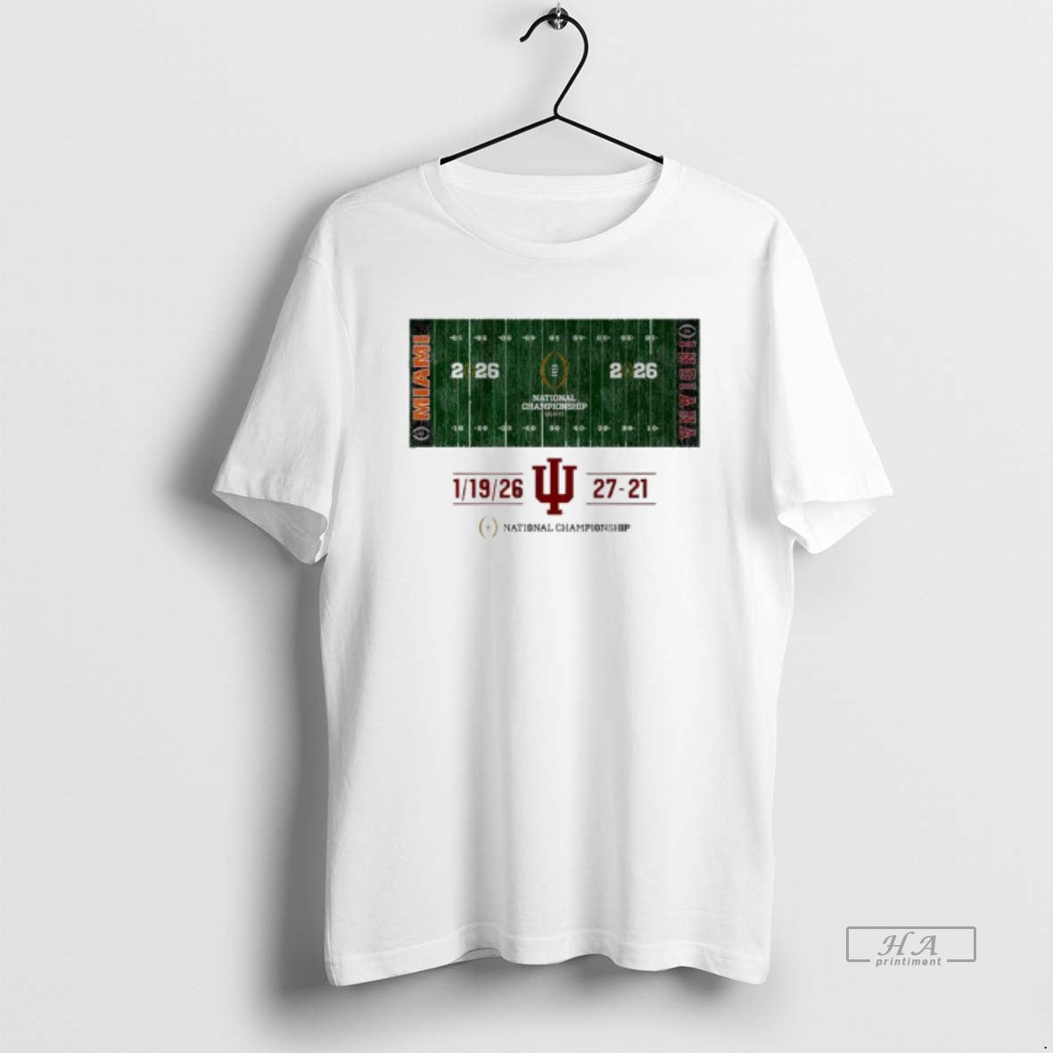 Official Indiana Football Cfp National Champions Field T-Shirts, Hoodie, Sweatshirt | PopFlextees.com