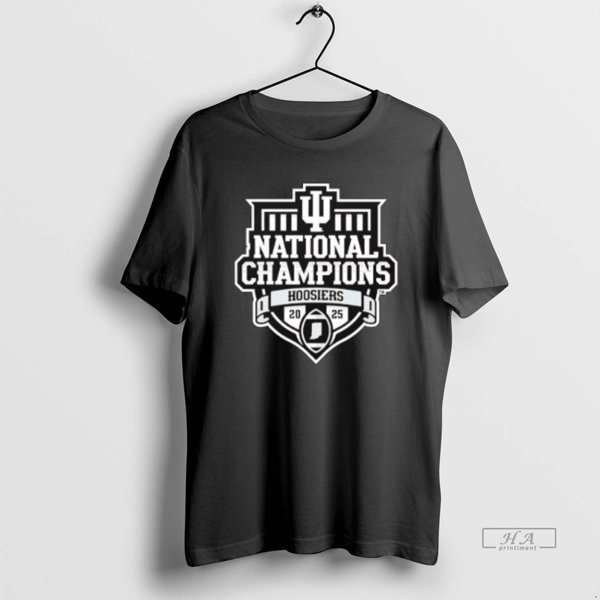 Official Indiana Football National Champions 2025 Shield Logo T-Shirts, Hoodie, Sweatshirt | PopFlextees.com