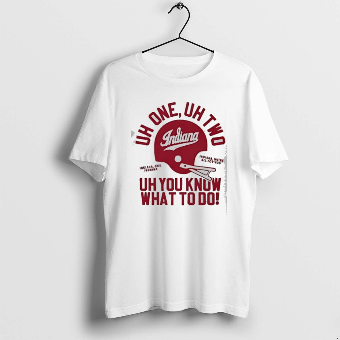 Official Indiana Football Uh One Uh Two Uh You Know What To Do T-Shirts, Hoodie, Sweatshirt | PopFlextees.com