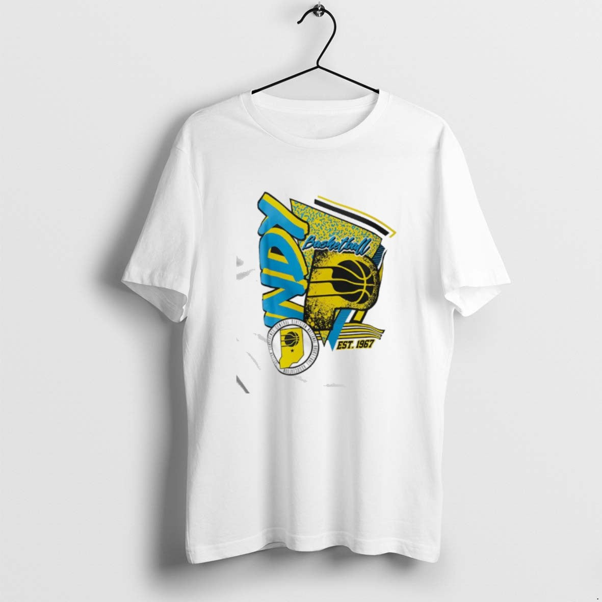 Official Indiana Pacers City Edition Est 1967 Indy Basketball T-Shirts, Hoodie, Sweatshirt | PopFlextees.com
