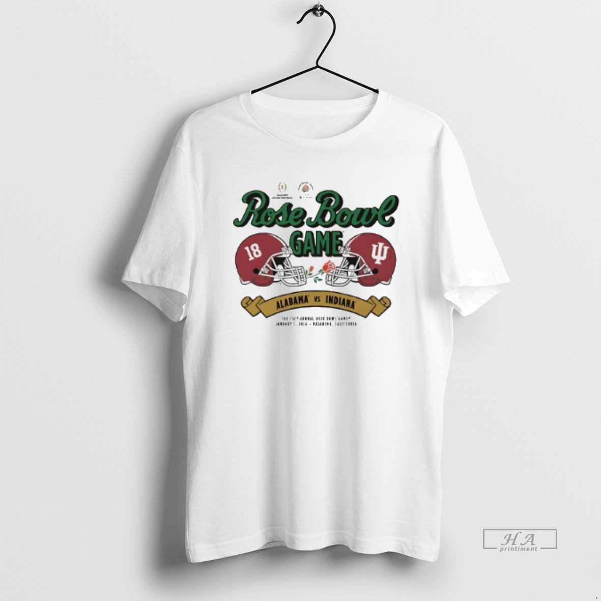 Official Indiana Vs Alabama 2026 Rose Bowl Game Helmet Matchup T-Shirts, Hoodie, Sweatshirt | PopFlextees.com