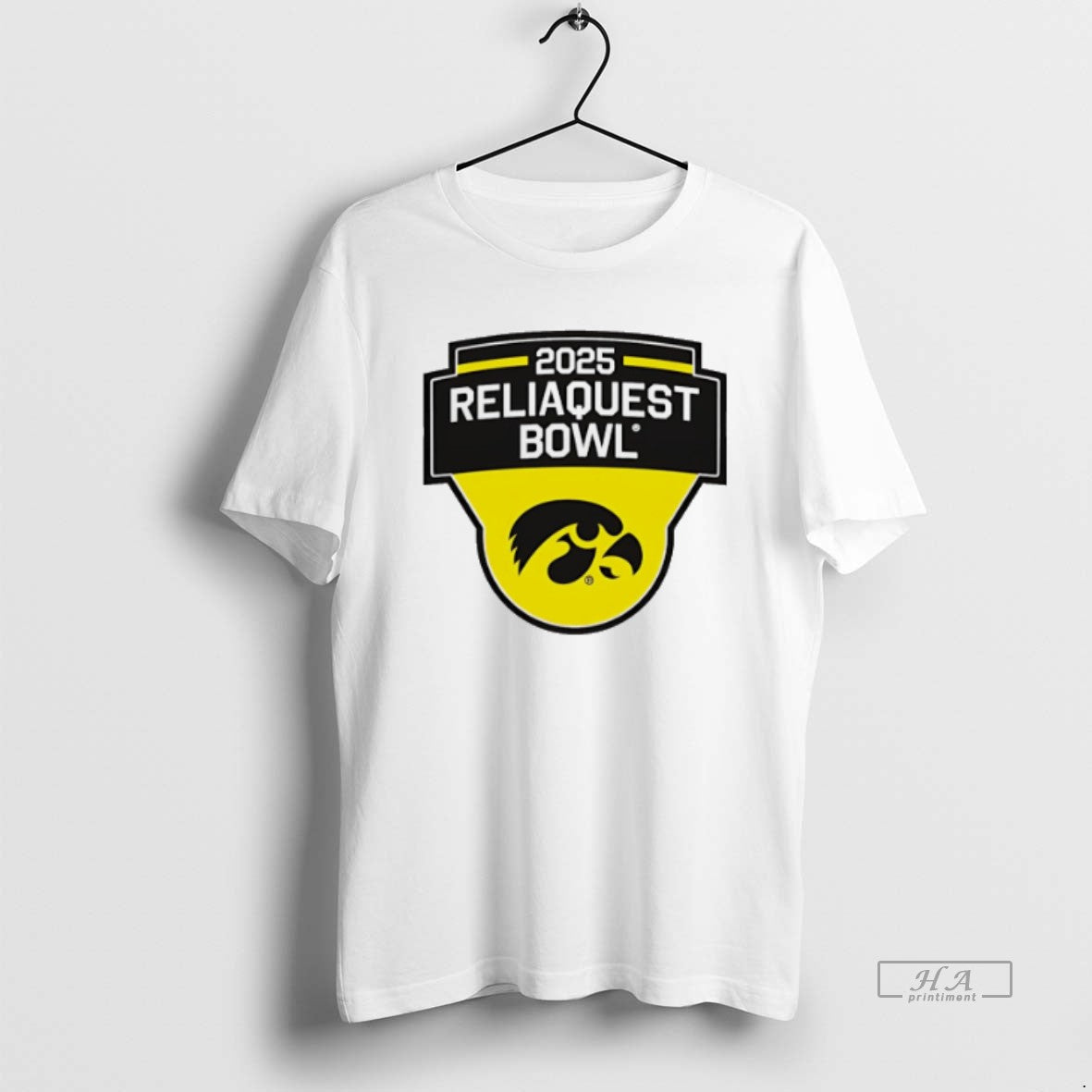 Official Iowa Hawkeyes 2025 Reliaquest Bowl Logo T-Shirts, Hoodie, Sweatshirt | PopFlextees.com