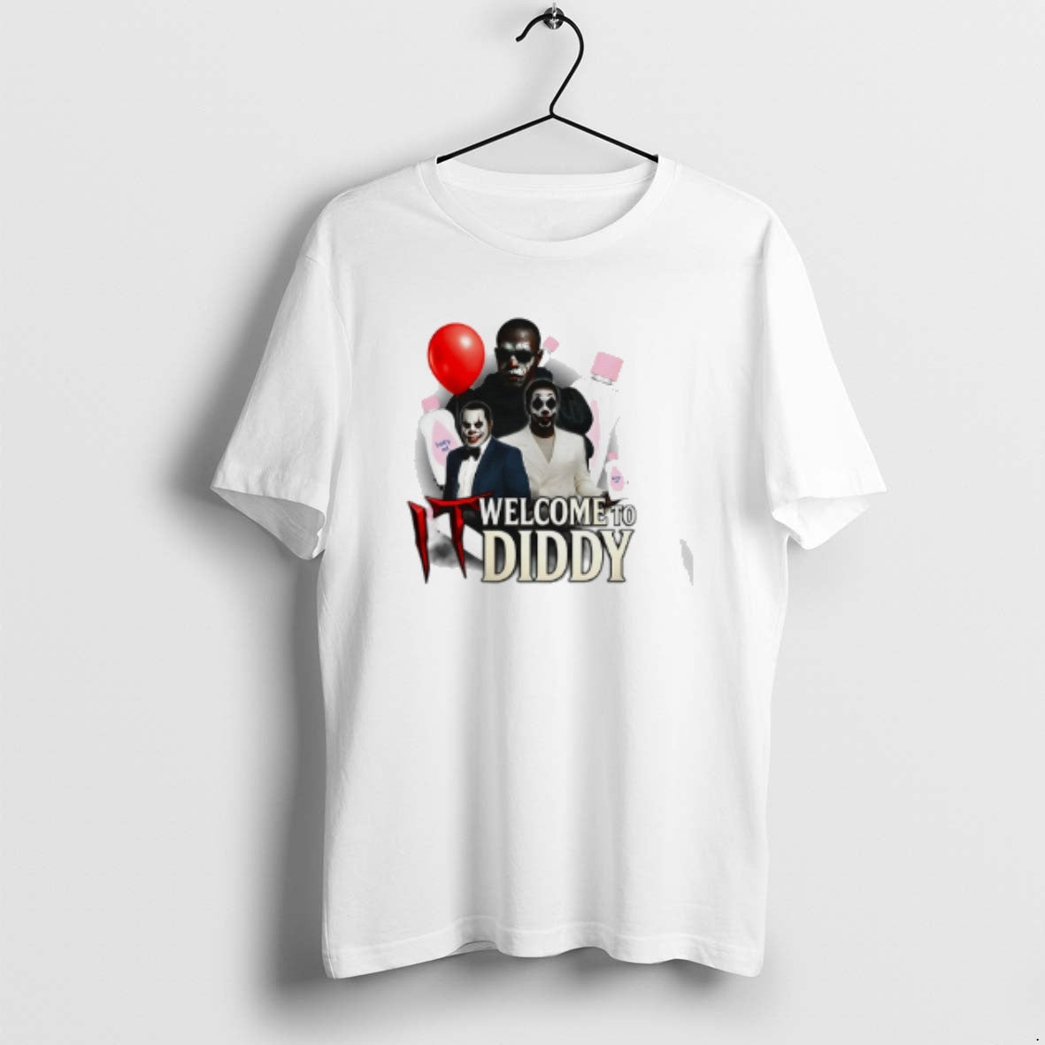 Official It Welcome To Diddy Clown Joke T-Shirts, Hoodie, Sweatshirt | PopFlextees.com