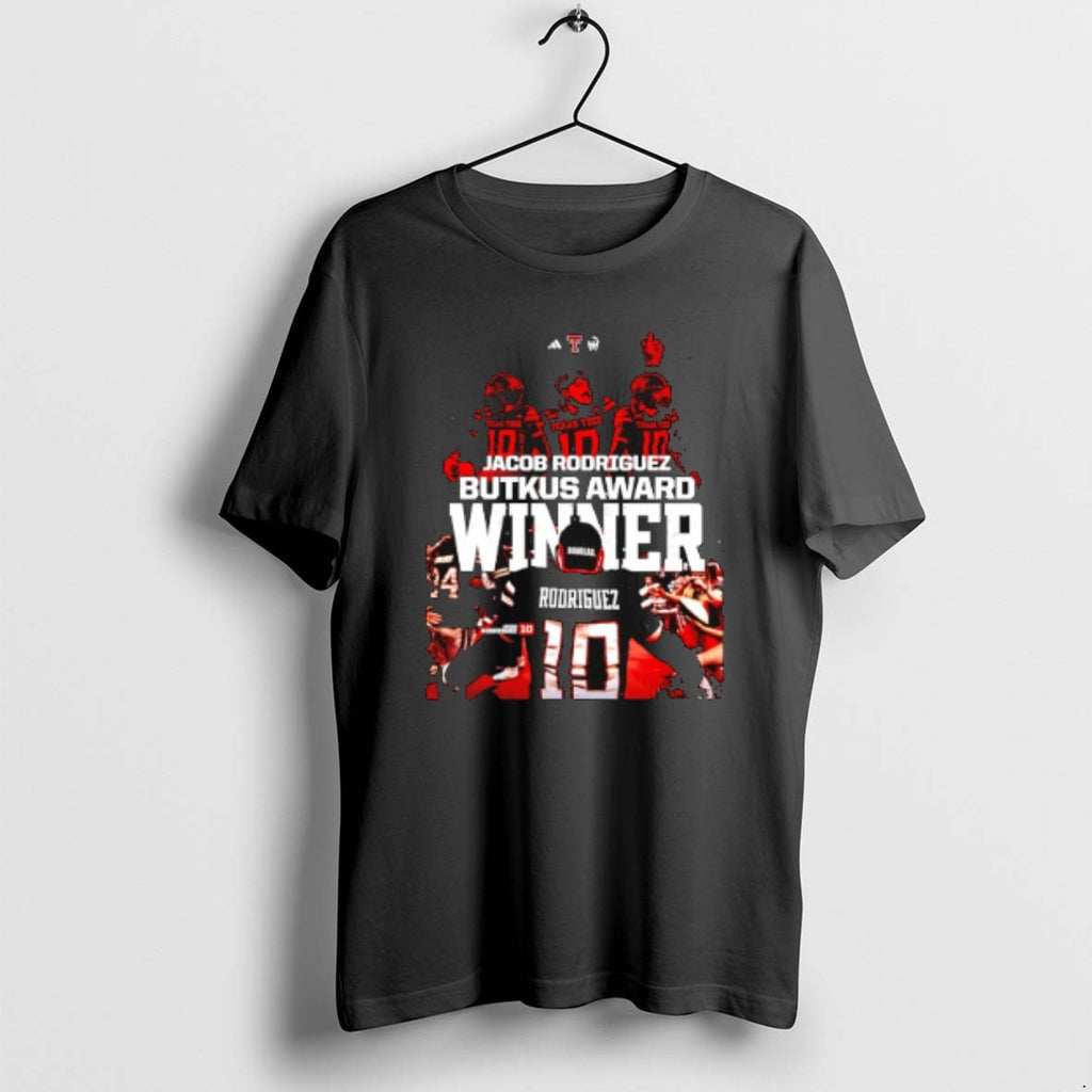 Official J Rod Is The 2025 Butkus Award Winner Texas Tech Football T-Shirts, Hoodie, Sweatshirt | PopFlextees.com