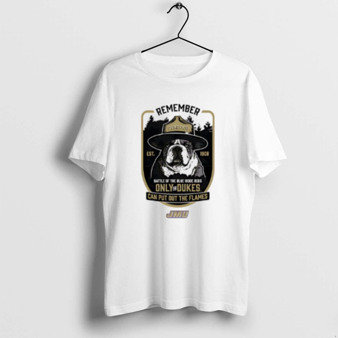 Official Jmu Dukes Smokey The Duke Dog Battle Of The Blue Ridge 2025 Only The T-Shirts, Hoodie, Sweatshirt | PopFlextees.com