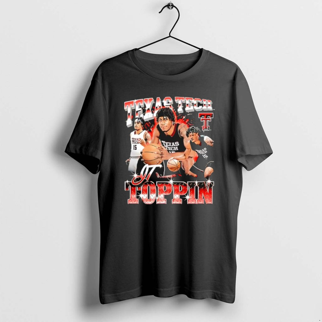 Official Jt Toppin Texas Tech Red Raiders Basketball 90s T-Shirts, Hoodie, Sweatshirt | PopFlextees.com