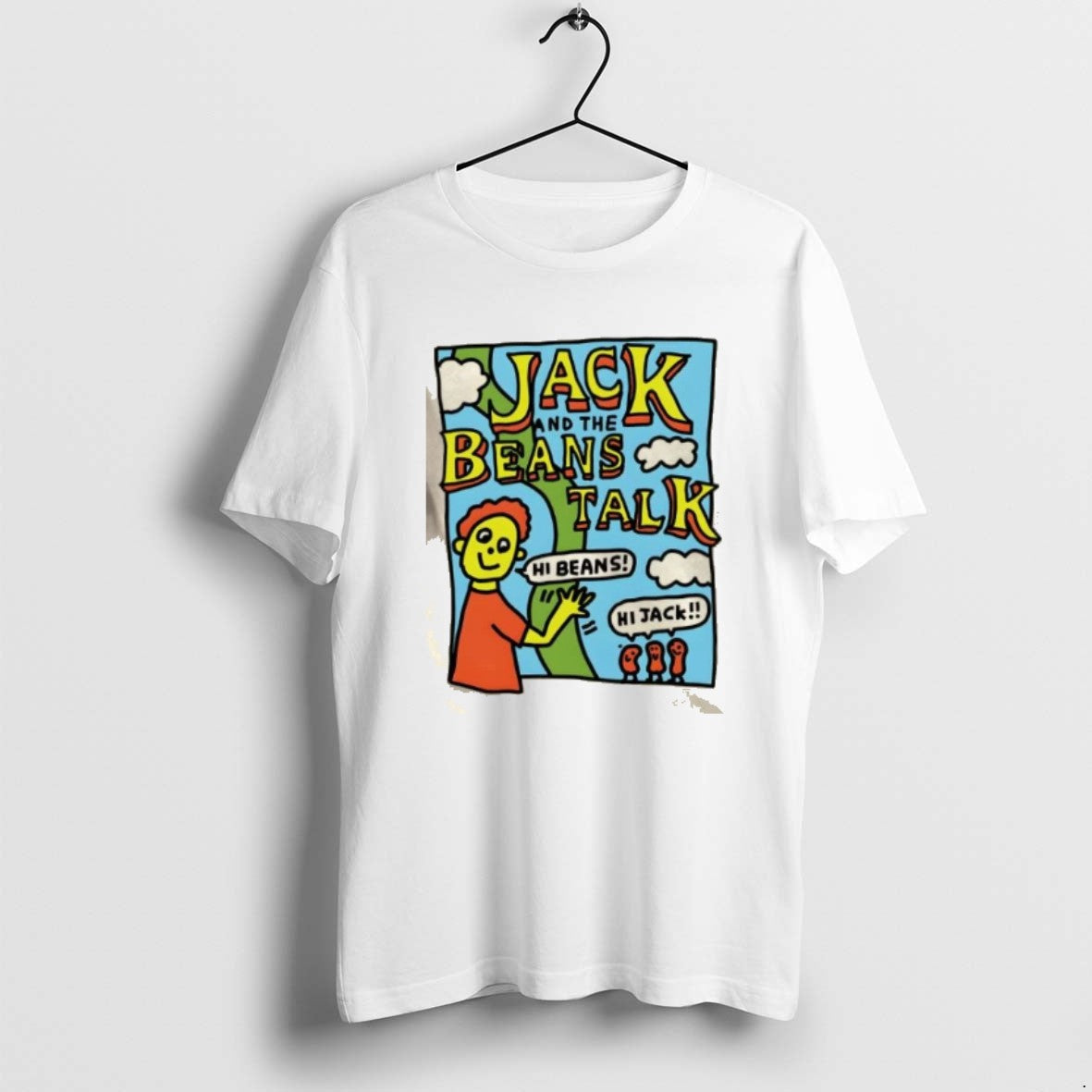 Official Jack And The Beans Talk Hi Beans Hi Jack T-Shirts, Hoodie, Sweatshirt | PopFlextees.com