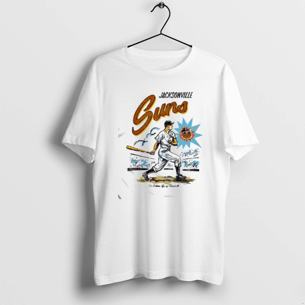 Official Jacksonville Suns Jacksonville Jumbo Shrimp The Golden Ageof Baseball T-Shirts, Hoodie, Sweatshirt | PopFlextees.com