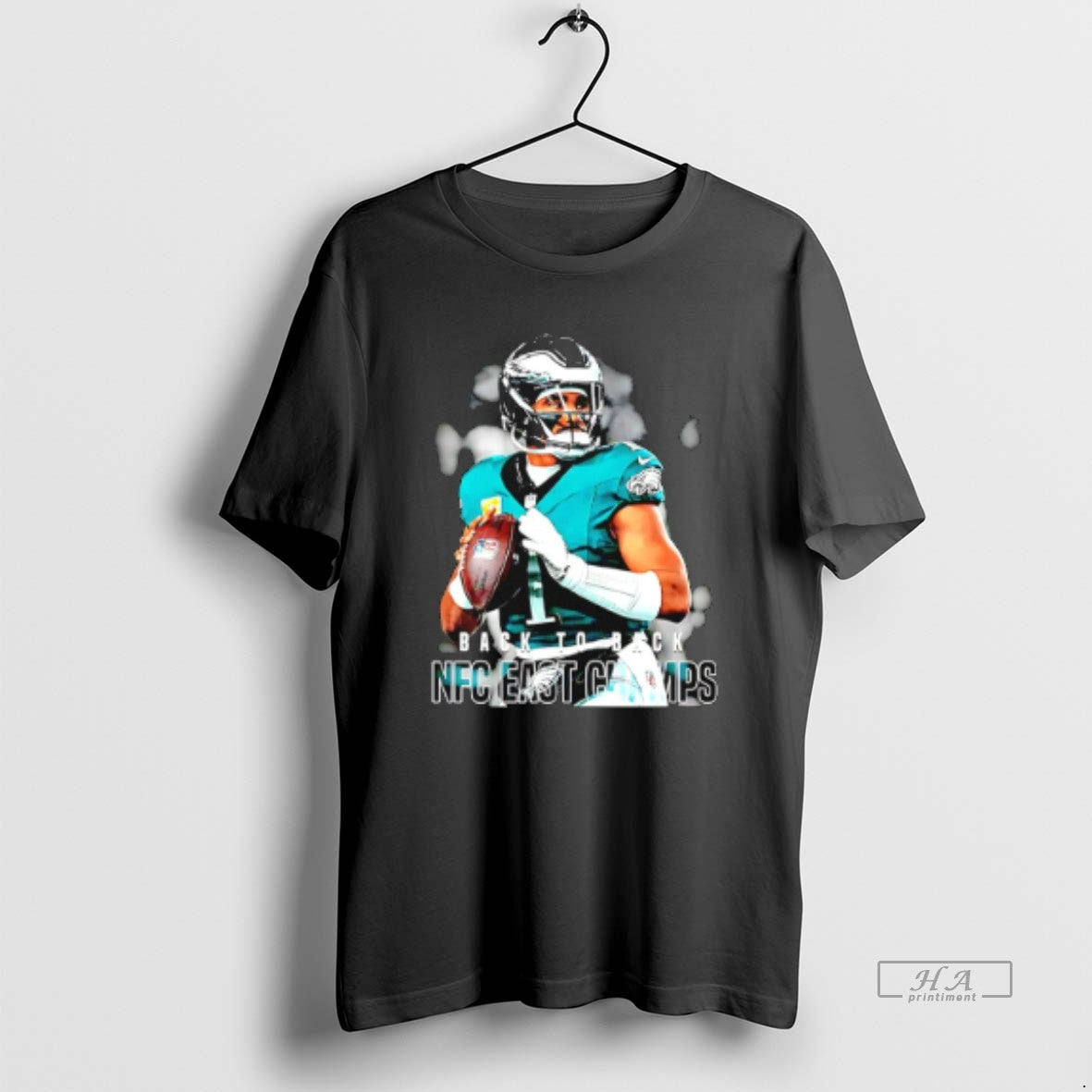 Official Jalen Hurts 2025 Back To Back Nfc East Champs T-Shirts, Hoodie, Sweatshirt | PopFlextees.com