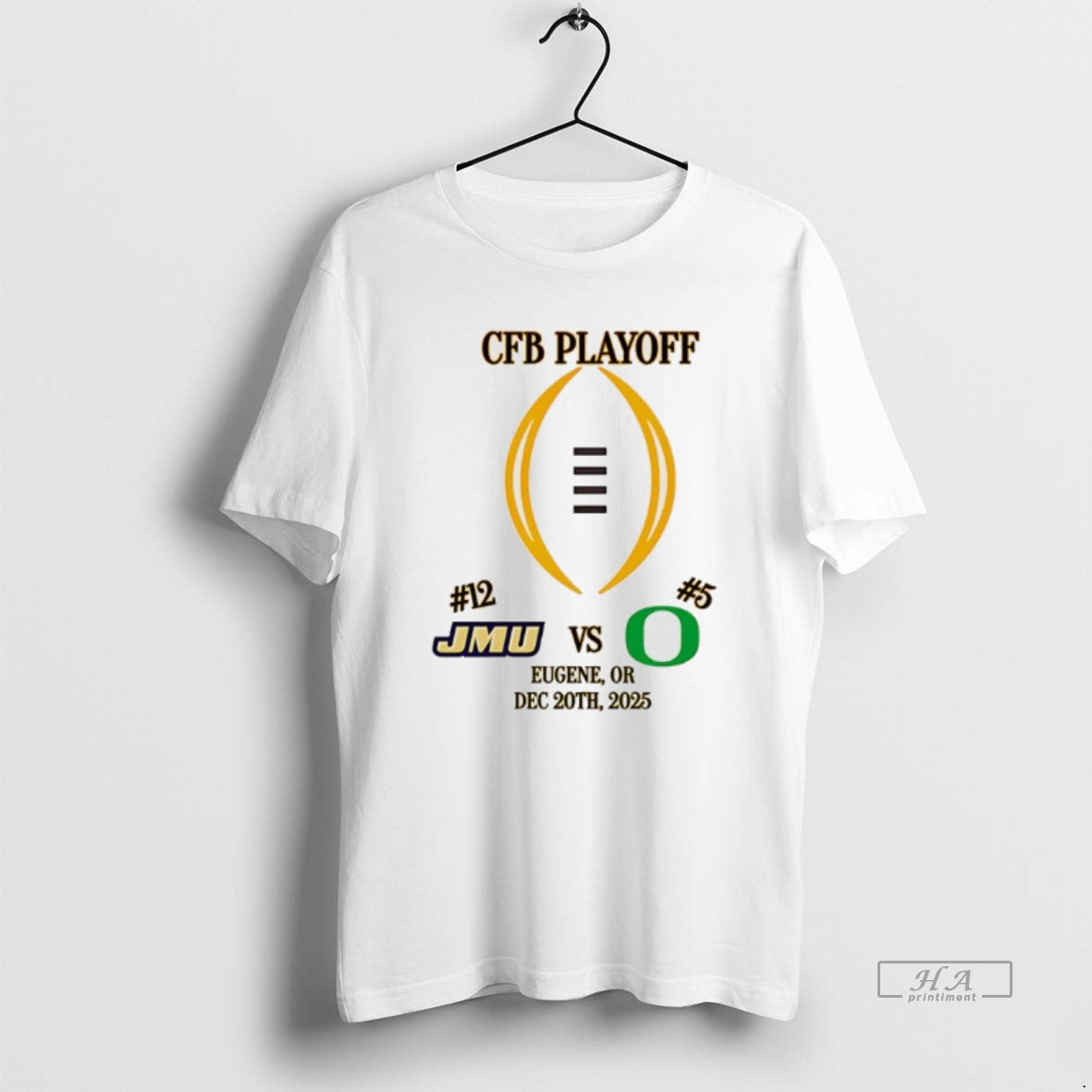 Official James Madison Vs Oregon 2025 Cfp First Rd Playoff Game 4 T-Shirts, Hoodie, Sweatshirt