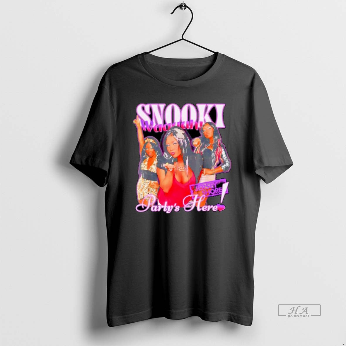 Official Jersey Shore Partys Here Snooki T-Shirts, Hoodie, Sweatshirt | PopFlextees.com