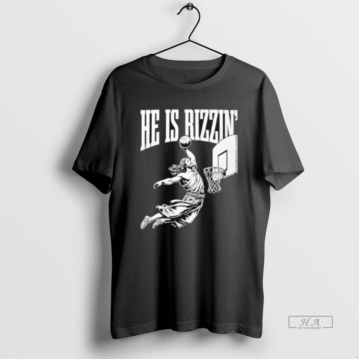 Official Jesus Has Rizzen Basketball T-Shirts, Hoodie, Sweatshirt | PopFlextees.com