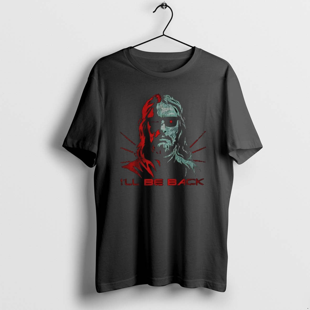 Official Jesus Terminator Ill Be Back T-Shirts, Hoodie, Sweatshirt | PopFlextees.com