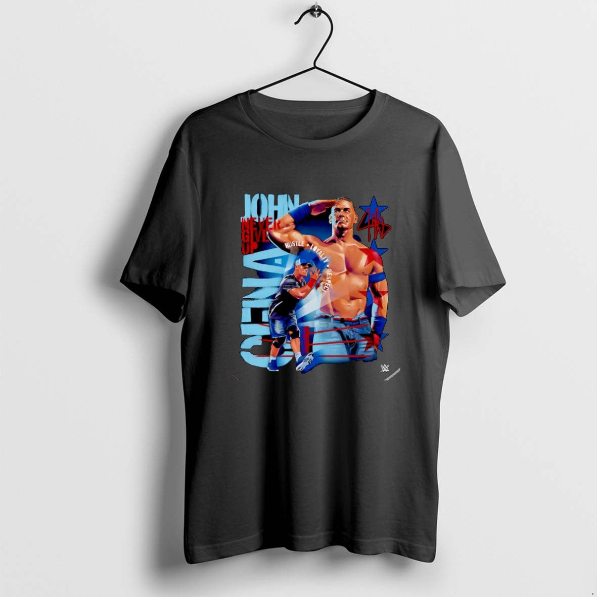 Official John Cena Never Give Up Salute Signature Christmas T-Shirts, Hoodie, Sweatshirt | PopFlextees.com