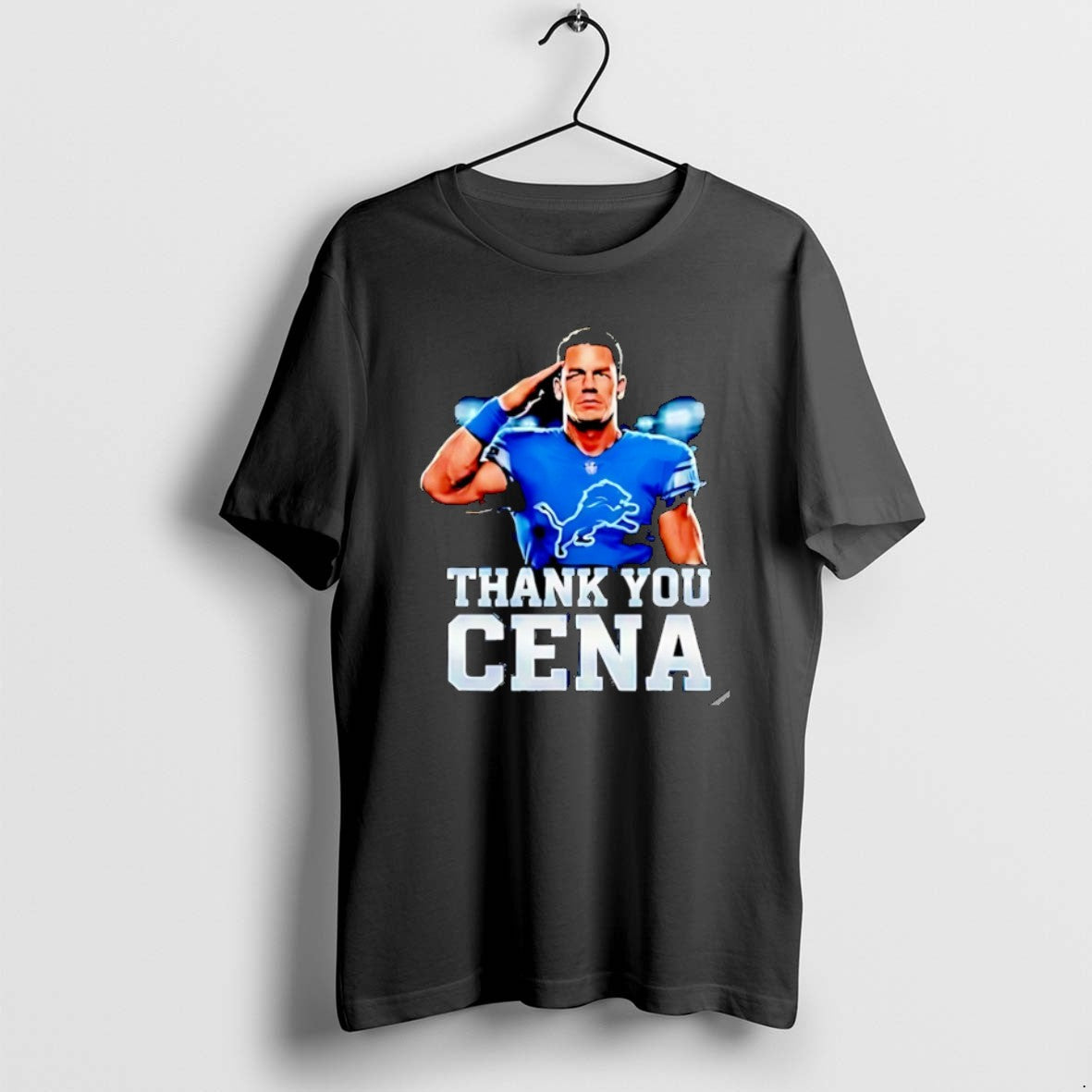 Official John Cena X Detroit Lions Thank You Cena Christmas T-Shirts, Hoodie, Sweatshirt | PopFlextees.com