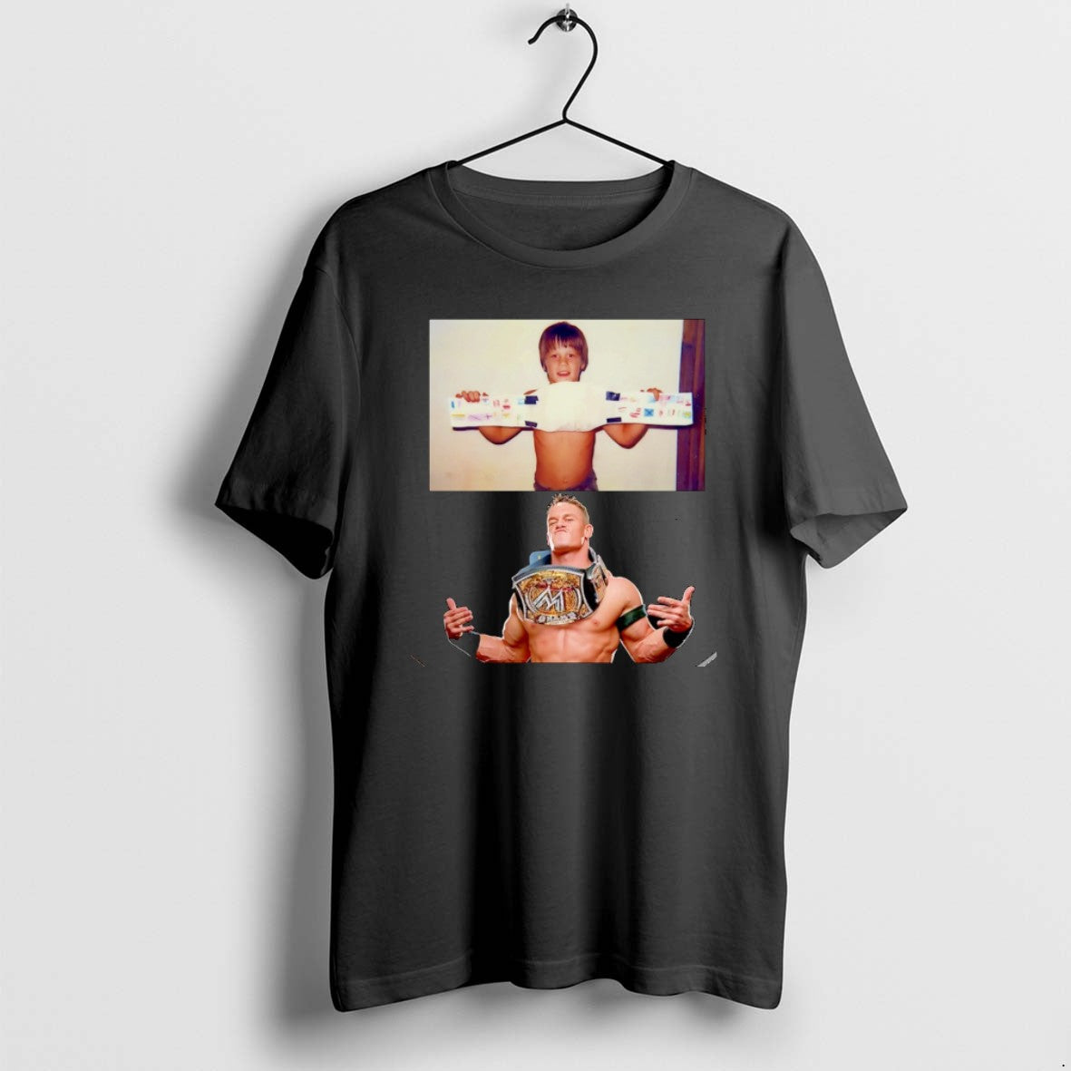 Official John Cena As A Child And Now Christmas T-Shirts, Hoodie, Sweatshirt | PopFlextees.com