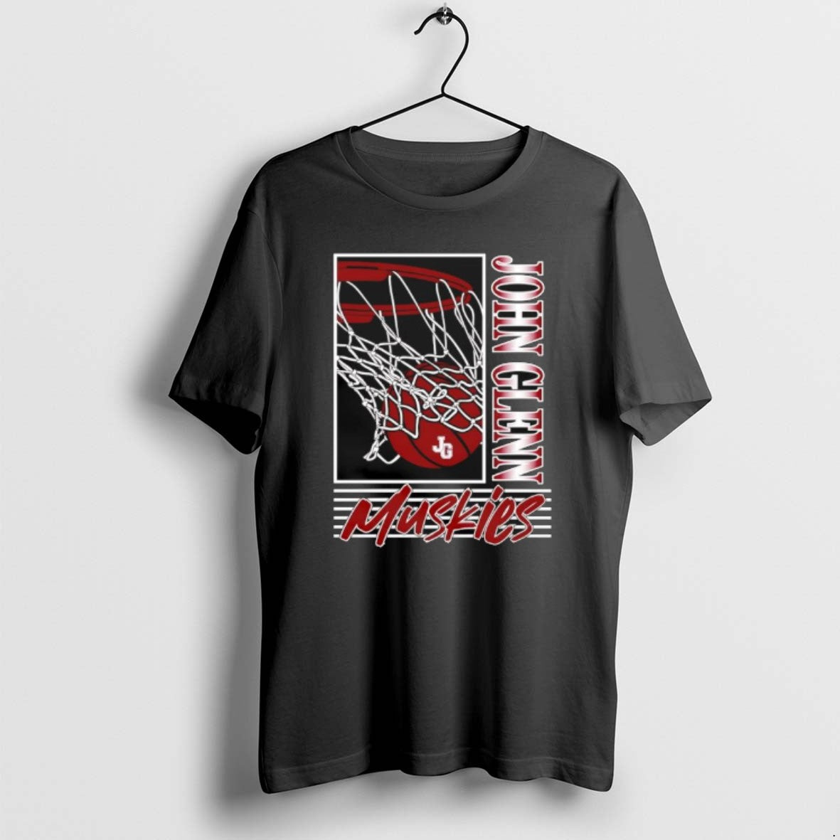 Official John Glenn High School Muskies Basketball T-Shirts, Hoodie, Sweatshirt | PopFlextees.com