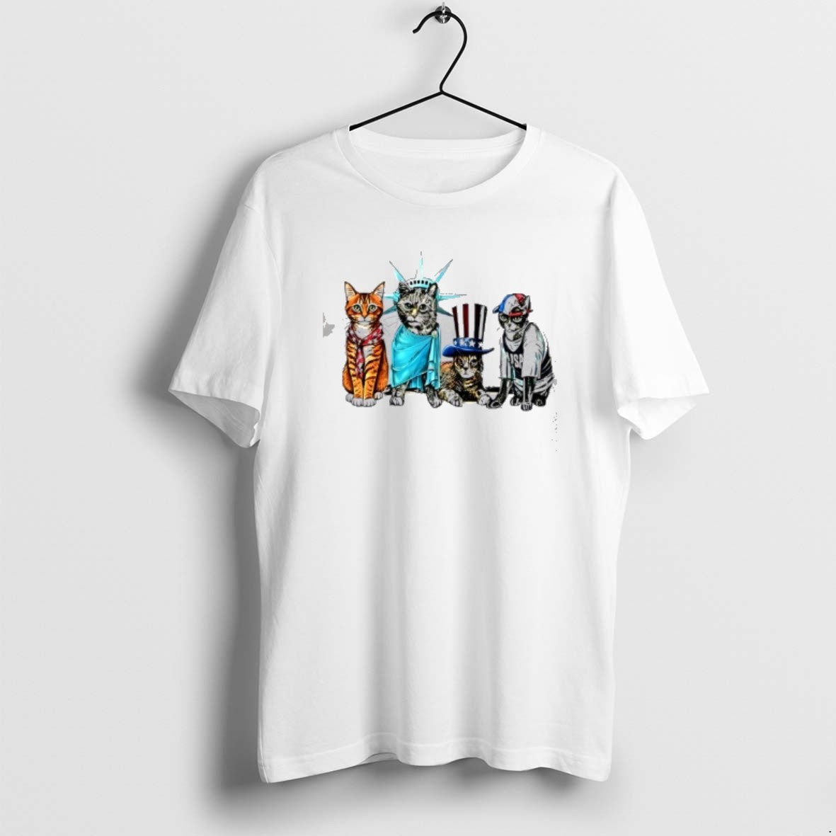 Official Josh Oconnor Patriotic Usa Cats T-Shirts, Hoodie, Sweatshirt | PopFlextees.com