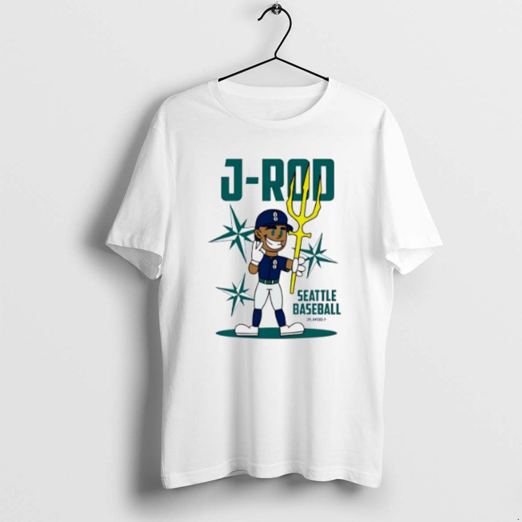 Official Julio Rodriguez Seattle Mariners J Rod Superstar Cartoon T-Shirts, Hoodie, Sweatshirt | PopFlextees.com