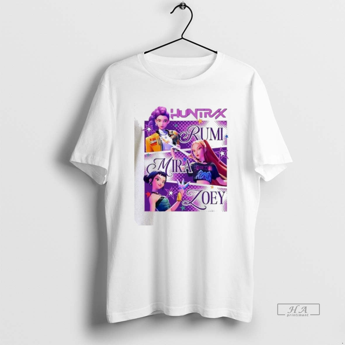 Official K Pop Demon Hunters Rumi Mira And Zoey T-Shirts, Hoodie, Sweatshirt | PopFlextees.com