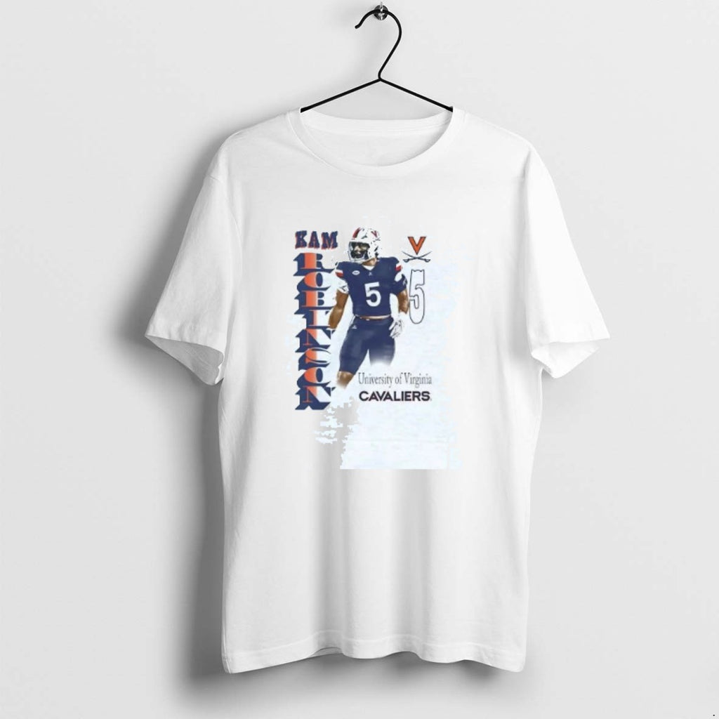 Official Kam Robinson Portrait Virginia Cavaliers T-Shirts, Hoodie, Sweatshirt | PopFlextees.com