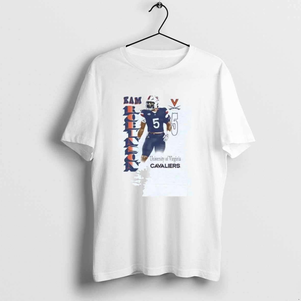 Official Kam Robinson Portrait Virginia Cavaliers T-Shirts, Hoodie, Sweatshirt | PopFlextees.com