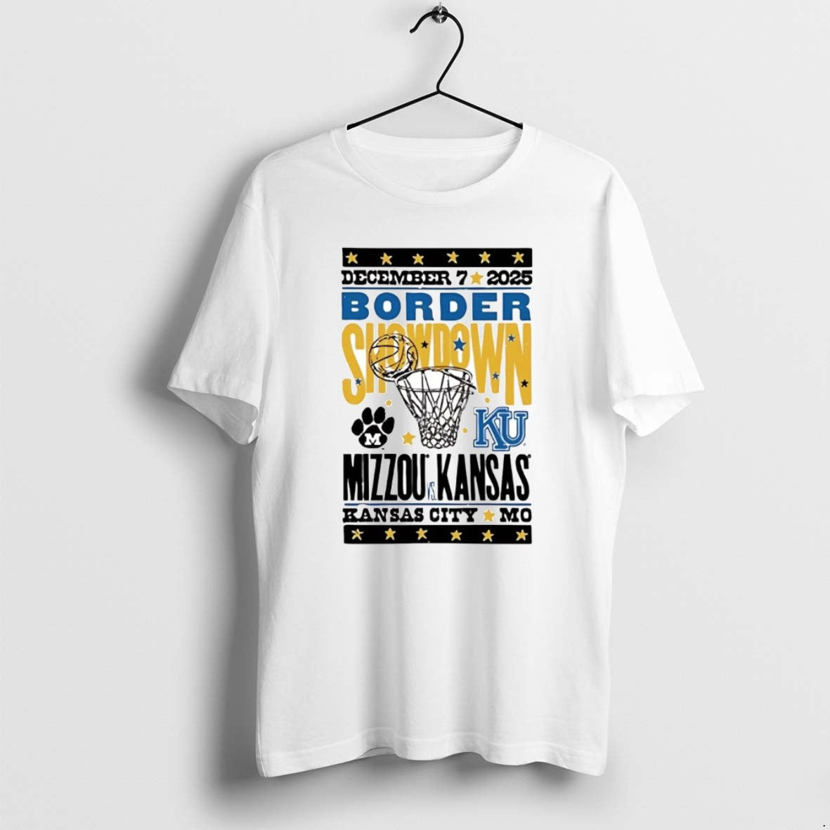 Official Kansas Jayhawks And Missouri Tigers 2025 Border Showdown T-Shirts, Hoodie, Sweatshirt | PopFlextees.com