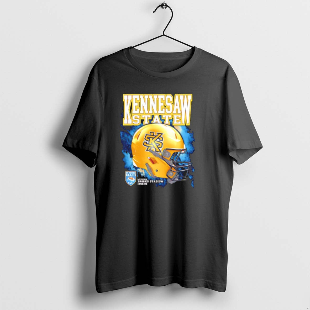Official Kennesaw State Owls Ksu Myrtle Beach Bowl 2025 Helmet T-Shirts, Hoodie, Sweatshirt | PopFlextees.com
