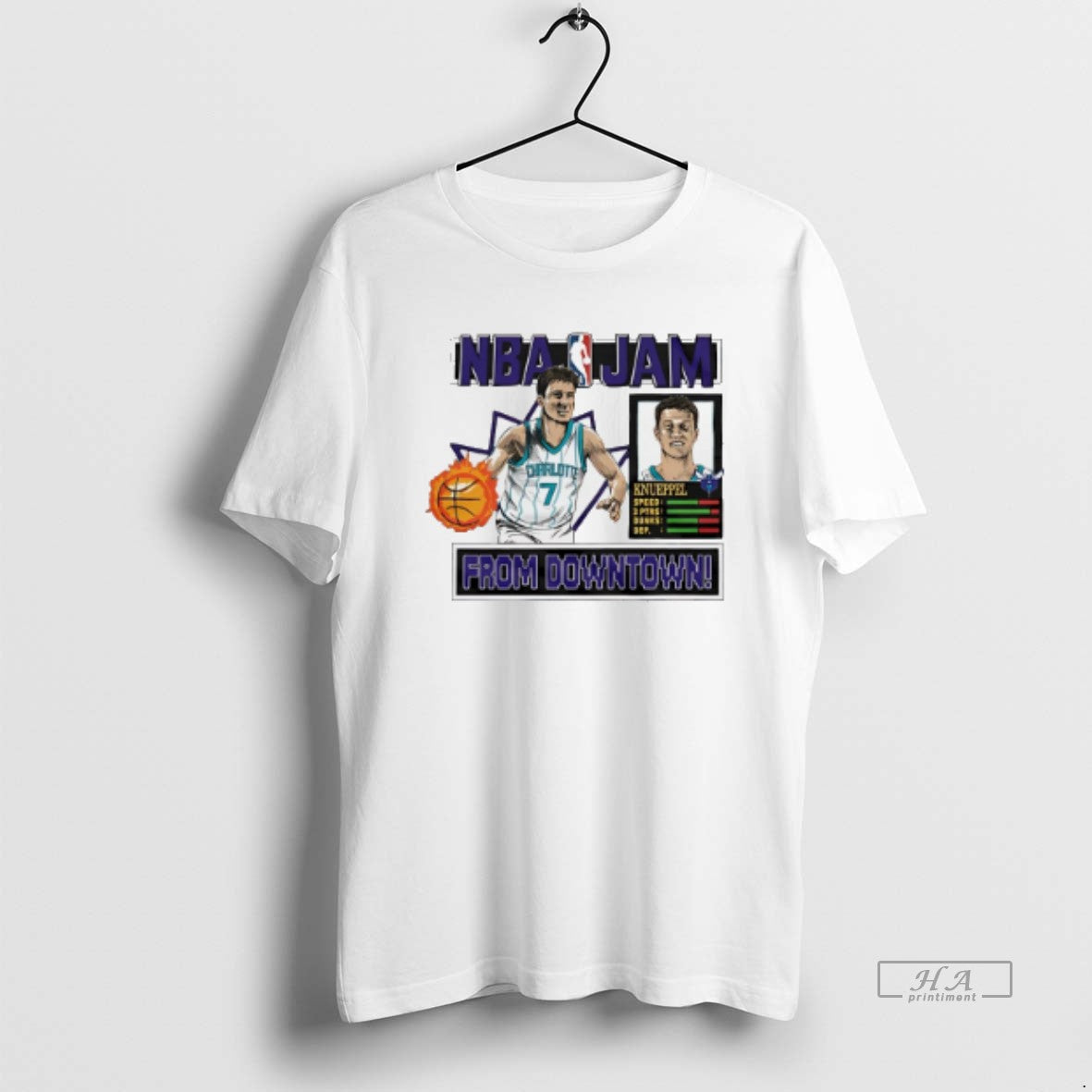 Official Kon Knueppel Charlotte Hornets Nba Jam T-Shirts, Hoodie, Sweatshirt | PopFlextees.com