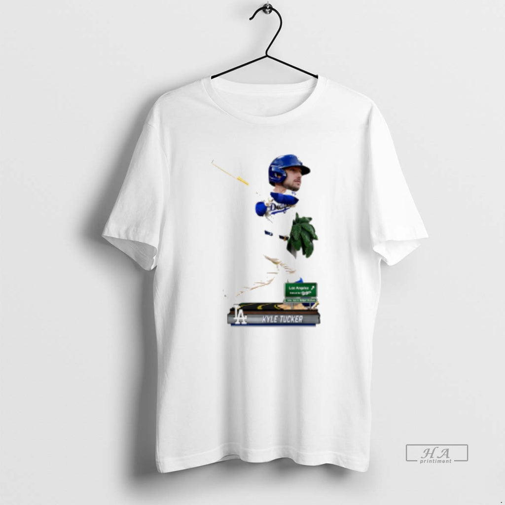 Official Kyle Tucker Los Angeles Dodgers Next Stop Caricature T-Shirts, Hoodie, Sweatshirt | PopFlextees.com