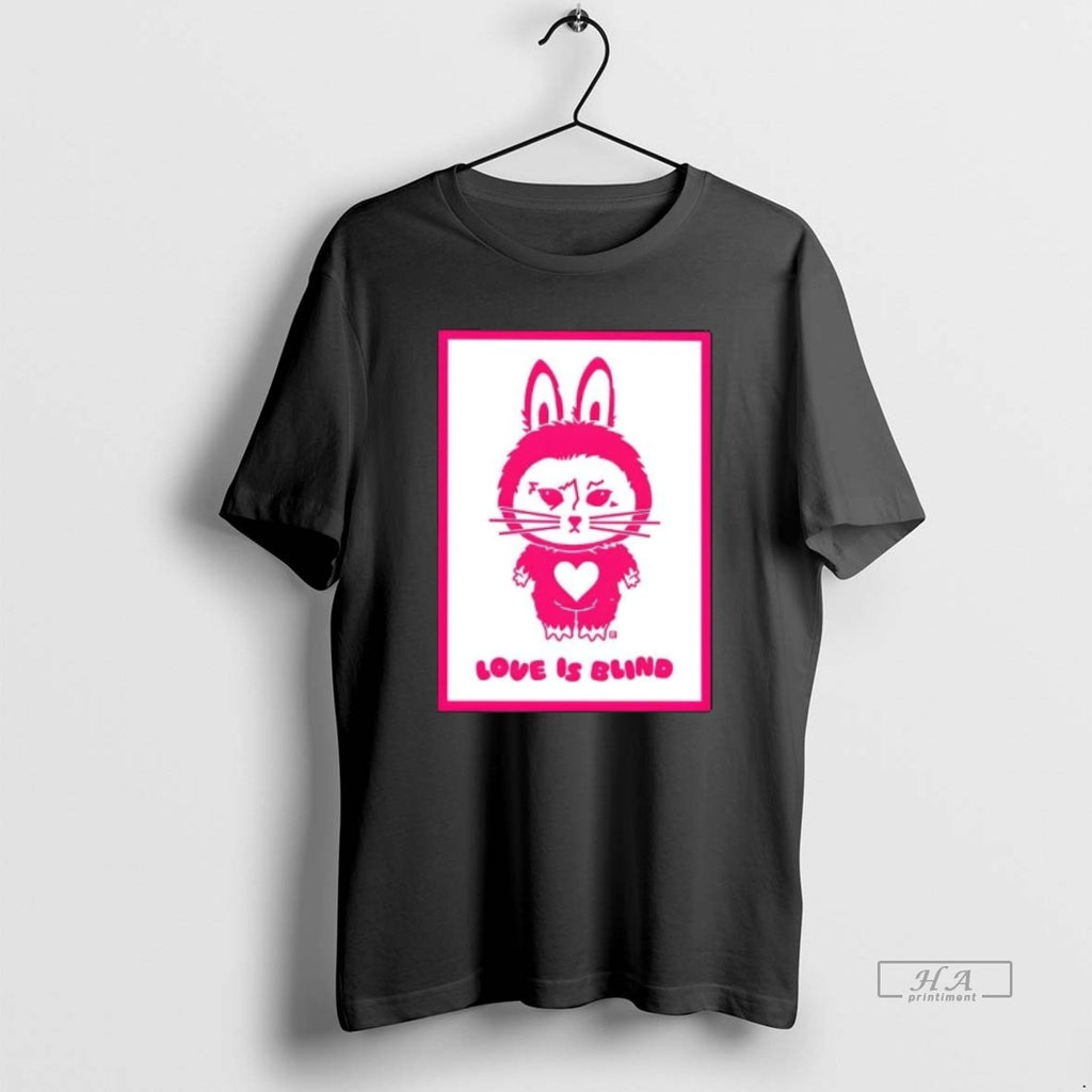 Official Labubu Love Is Blind Greeting Card T-Shirts, Hoodie, Sweatshirt | PopFlextees.com
