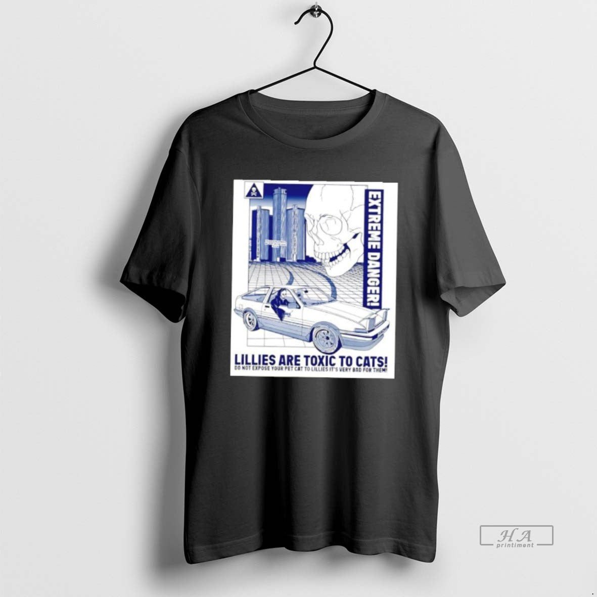 Official Lillies Are Toxic To Cats Extreme Danger Skull T-Shirts, Hoodie, Sweatshirt | PopFlextees.com