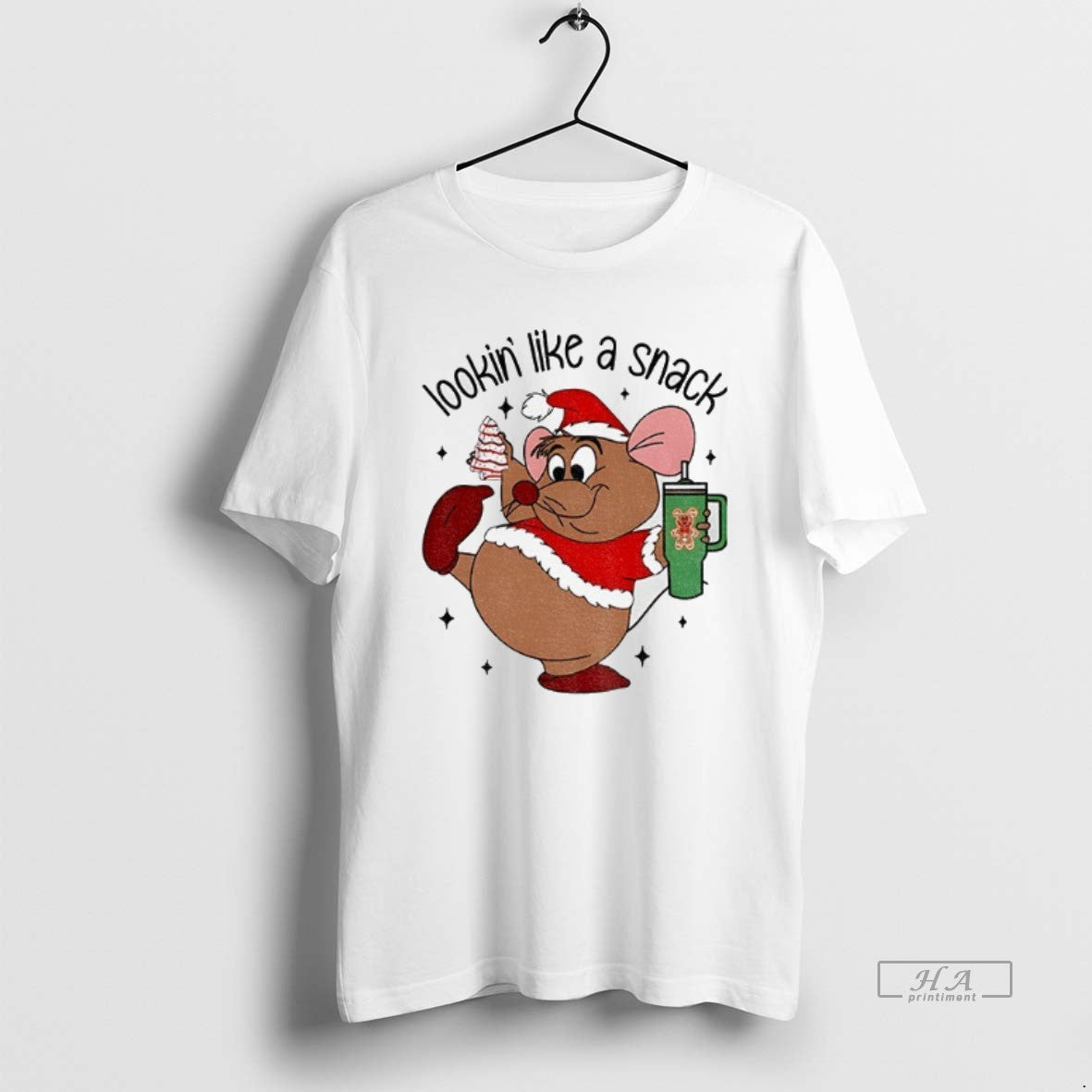 Official Looking Like A Snack Christmas Cartoon Mouse T-Shirts, Hoodie, Sweatshirt | PopFlextees.com