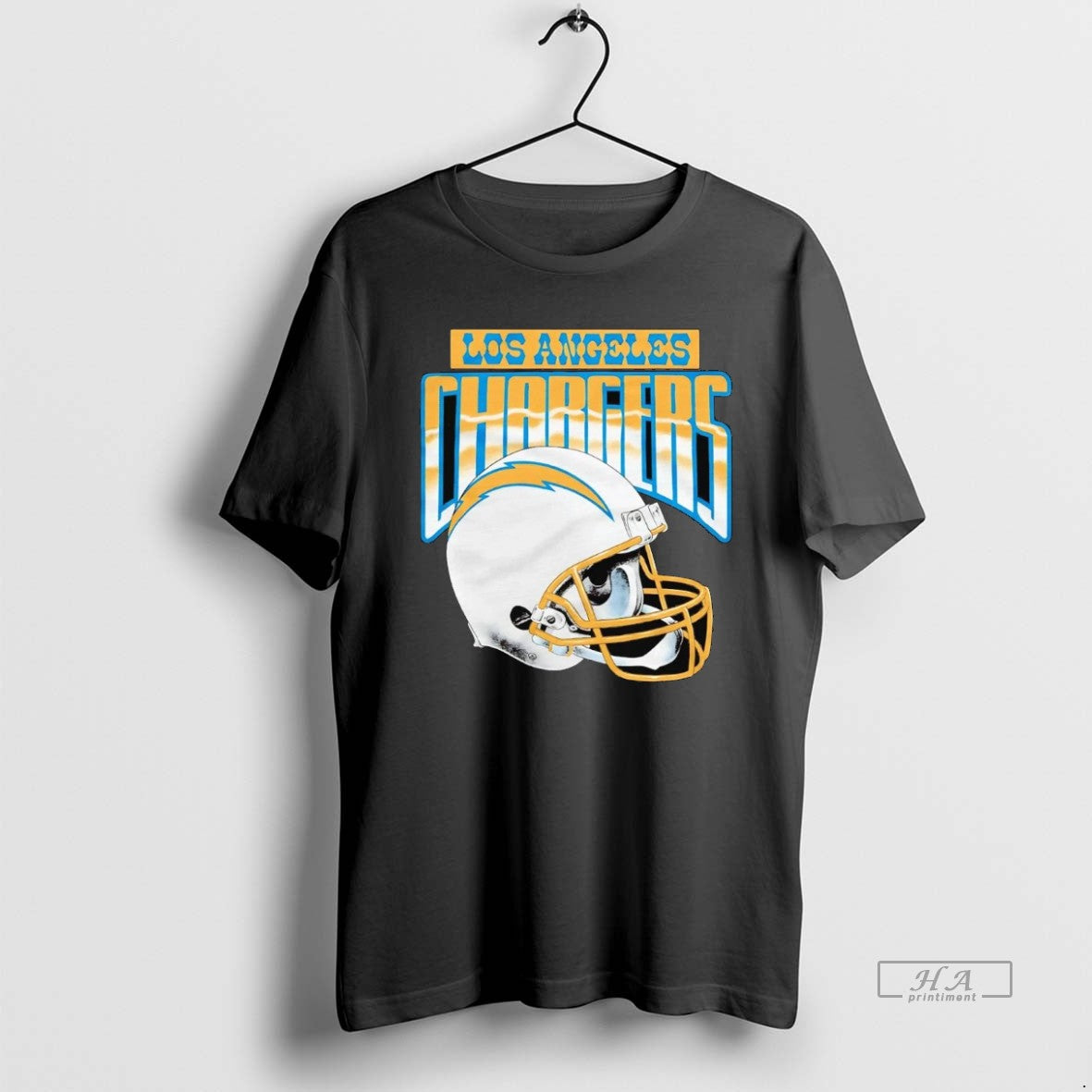 Official Los Angeles Chargers Gradient Helmet T-Shirts, Hoodie, Sweatshirt | PopFlextees.com