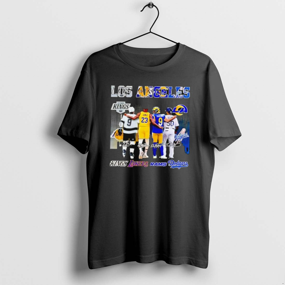 Official Los Angeles Kings Dodgers Rams Lakers All Star Squad Dream Team T-Shirts, Hoodie, Sweatshirt