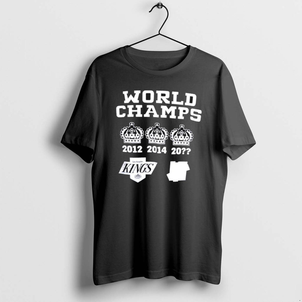 Official Los Angeles Kings Nhl World Champs Undefeated T-Shirts, Hoodie, Sweatshirt | PopFlextees.com