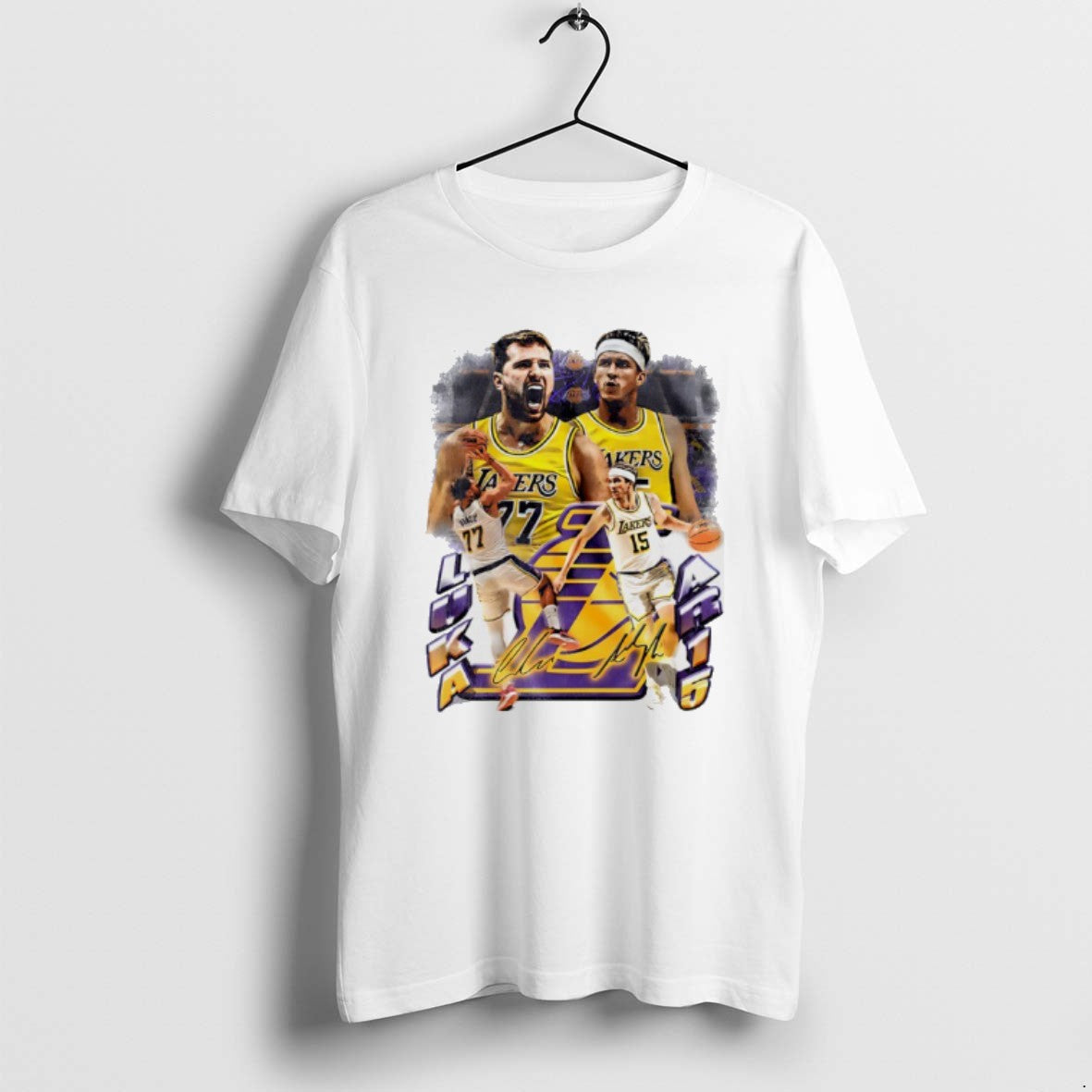 Official Luka Doncic And Austin Reaves Los Angeles Lakers Nba Player Signatures T-Shirts, Hoodie, Sweatshirt