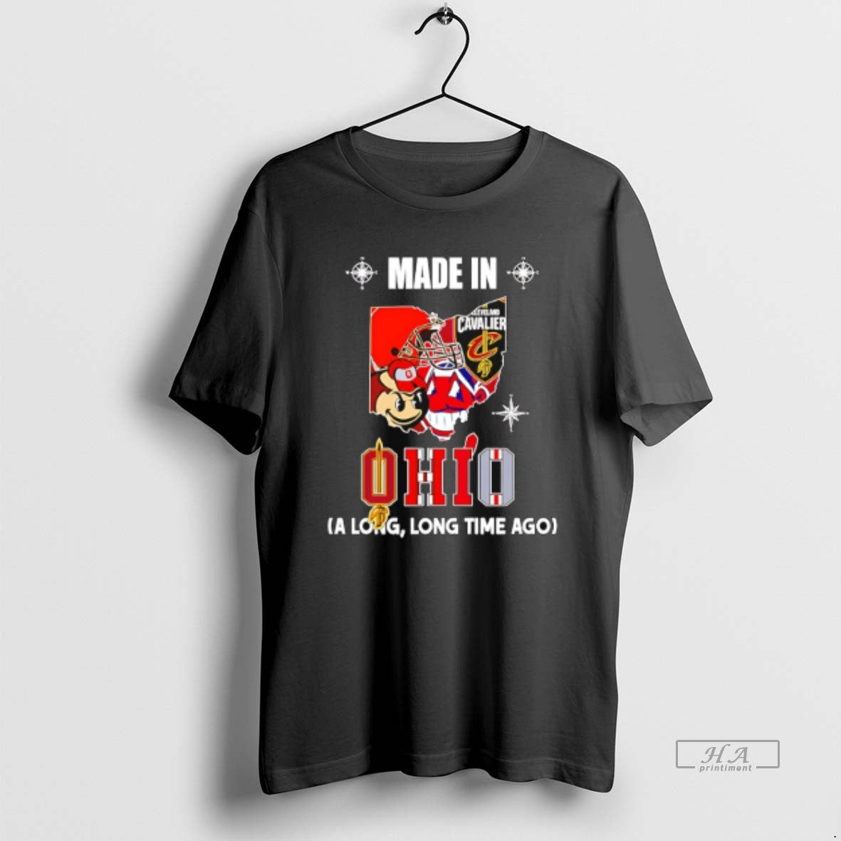 Official Made In Ohio A Long Long Time Ago State T-Shirts, Hoodie, Sweatshirt | PopFlextees.com