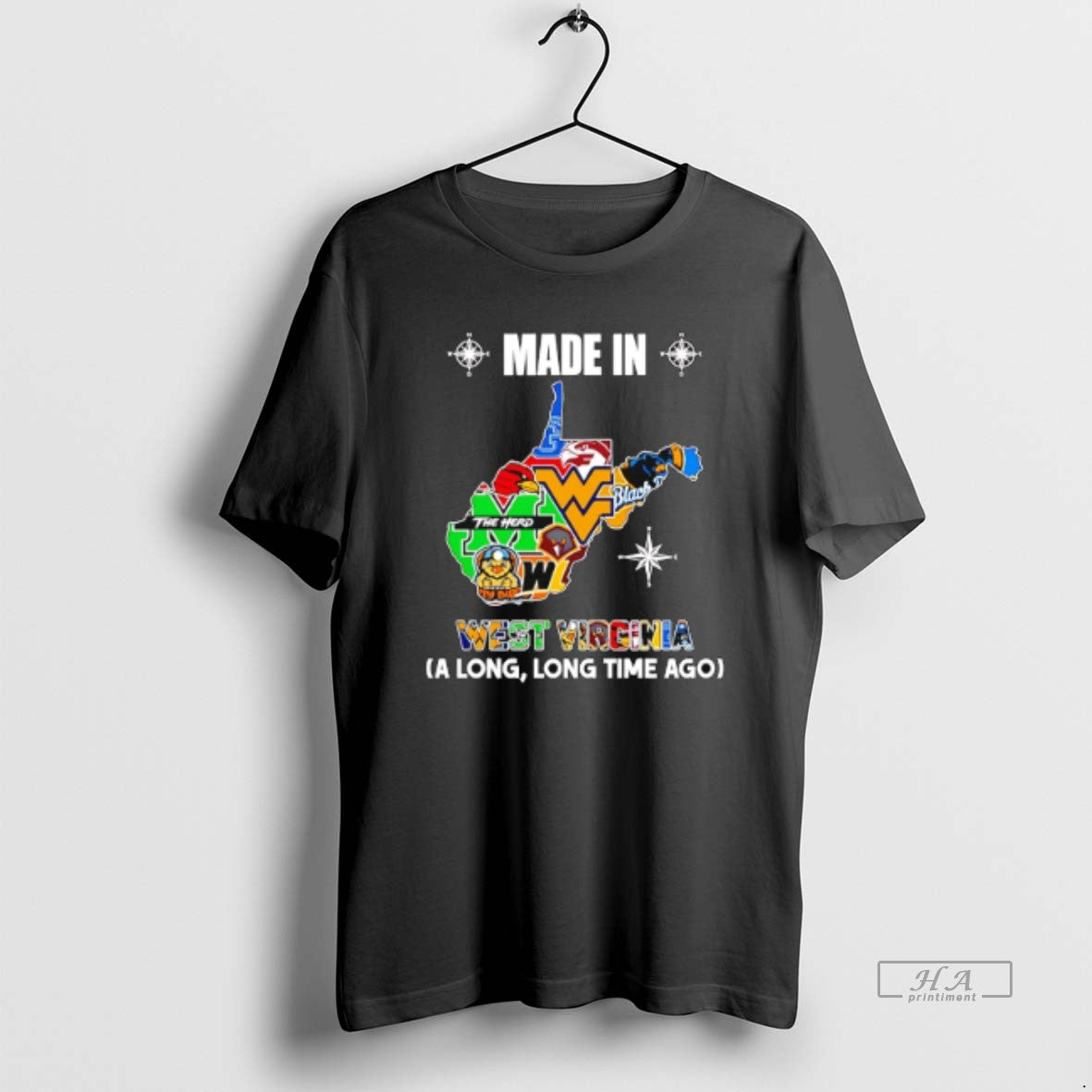 Official Made In West Virginia A Long Long Time Ago State T-Shirts, Hoodie, Sweatshirt | PopFlextees.com
