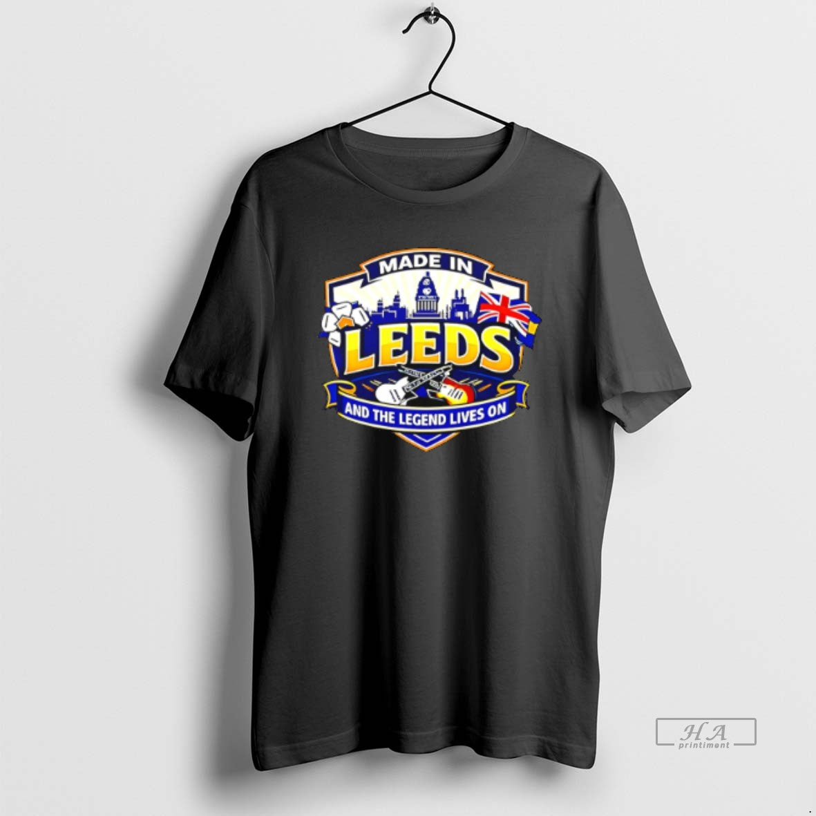 Official Made In Leeds And The Legend Lives On T-Shirts, Hoodie, Sweatshirt | PopFlextees.com