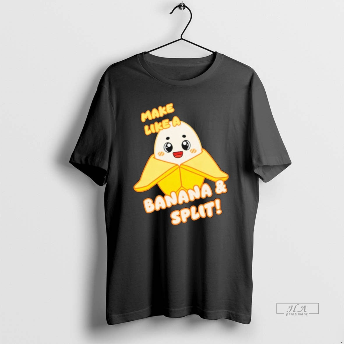 Official Make Like A Banany Banana Split T-Shirts, Hoodie, Sweatshirt | PopFlextees.com