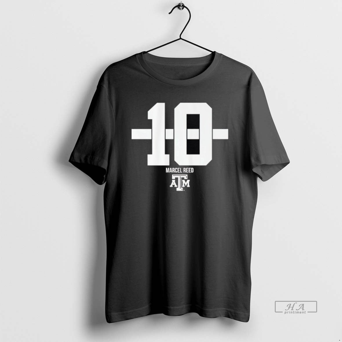 Official Marcel Reed 10 Stripe Texas Am Football T-Shirts, Hoodie, Sweatshirt | PopFlextees.com