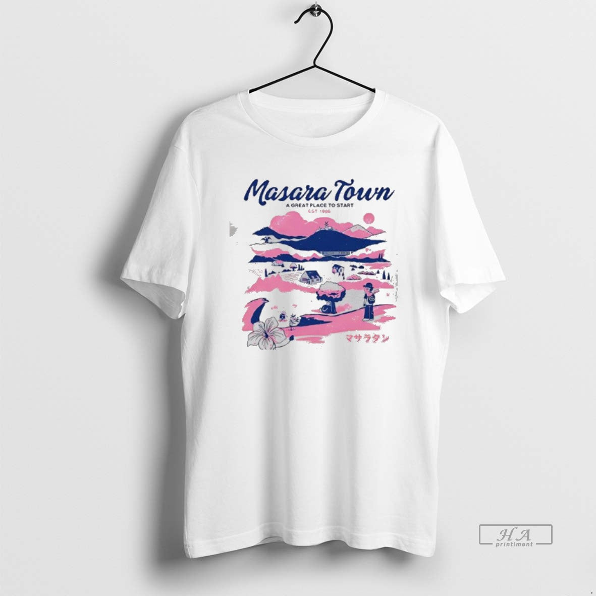 Official Masara Town A Great Place To Start Est 1996 Vintage T-Shirts, Hoodie, Sweatshirt | PopFlextees.com