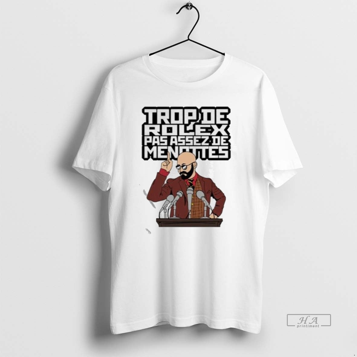 Official Max Richard Rolex Pas Assez De Menottes Graphic T-Shirts, Hoodie, Sweatshirt | PopFlextees.com